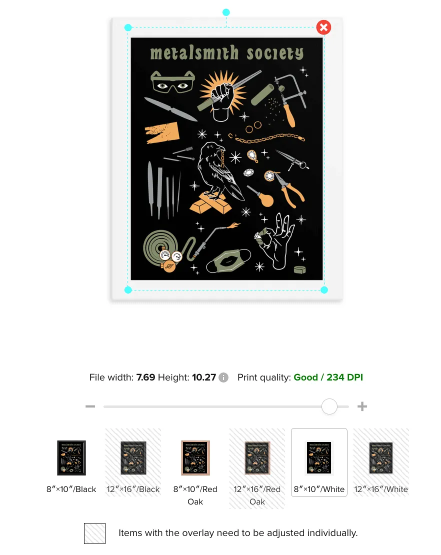 Adding a PNG to your Printful product.