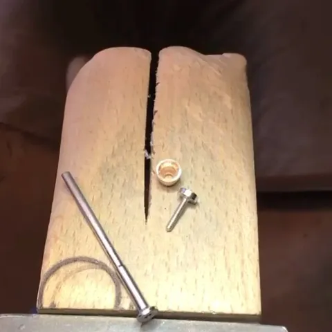 Here is a bezel tip from @williamwhitejewelry - “Cheeky little tip for shaping a perfect bezel. Very satisfying! It’s a...