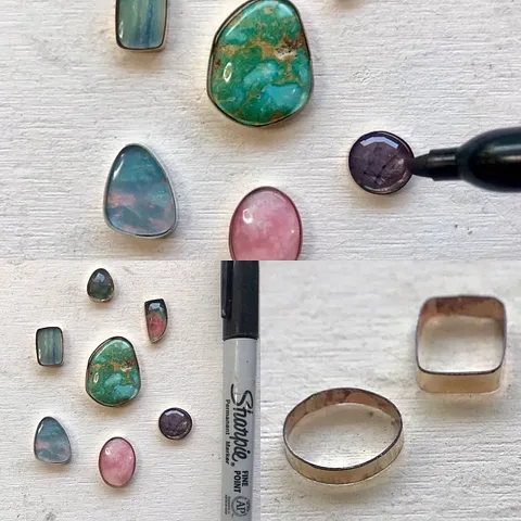 Here is a tip for when you are soldering bezels to your baseplates from @sweetbellajewelry - “If you’ve ever soldered a...