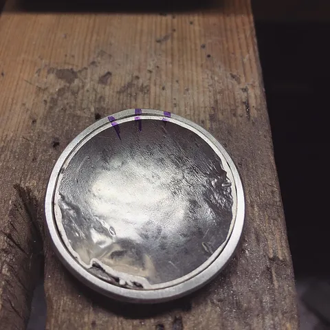Here is a time saving tip when you are fitting two pieces together to solder from @moonandforge - “I was framing up an...