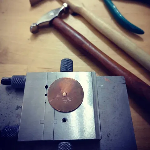 Here is a riveting technique from @deeravenue -
“I use my miter jig vice to create a head on one side of the rivet. Then I...