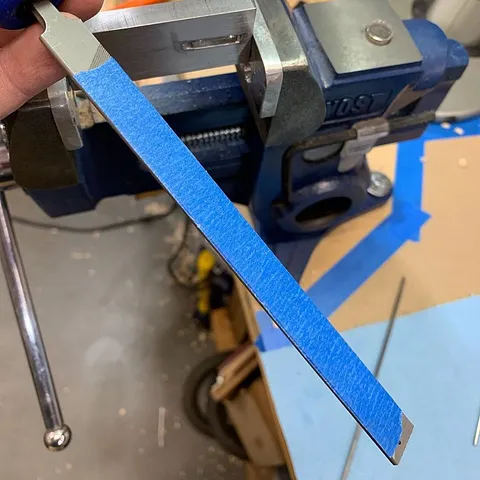Here is a tip for making one side of your file “safe” while working from @makestuffwithyourhands -
“A simple trick to...