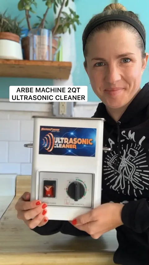 #sponsored In this video I am showing off my Super Finish 2QT Ultrasonic Cleaner from ARBE Machine 🥰Be sure to check out...