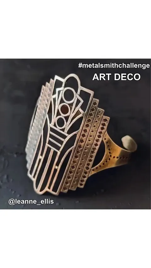 The theme for the September 2019&nbsp;#metalsmithchallenge&nbsp;was Art Deco. Thank you to everyone who participated, you...
