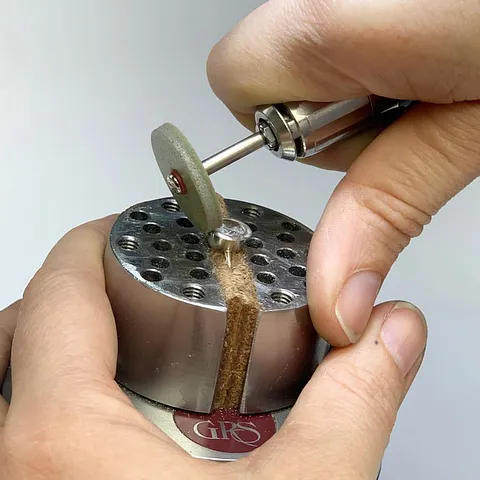 Here is a tip for cleaning up your bezels from @lucywalkerjewellery - “Using a pumice wheel to clean up the edge of a...