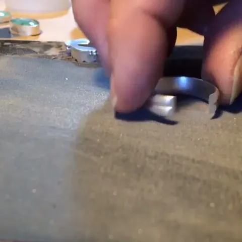 Here is a tip for prepping your ring shank to be soldered to a baseplate from @mothersonthemountainjewelry - “I use...