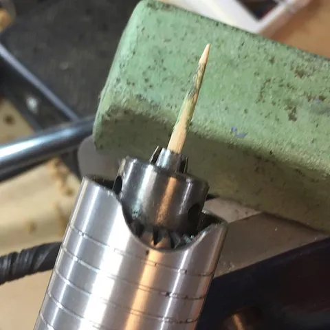 Here is a tip for polishing into tiny details from @makestuffwithyourhands - “ I rough up a toothpick or q-tip shaft, and...