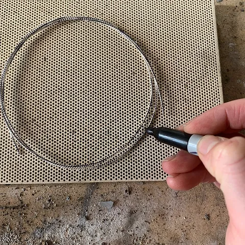 This is a classic annealing tip that I included in my recent blog post for @stullerinc - use sharpie on your piece then...