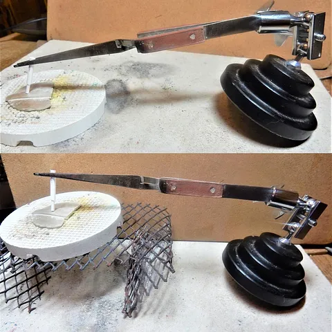 Here is an awesome way to hold down your work for soldering from @maxlamont1 - “I simply put one of the little ceramic...
