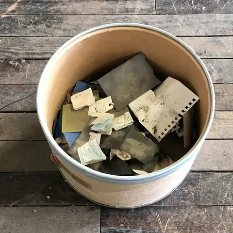 🚨 For today’s tip I want to talk about how much money I received for this bin of studio garbage 👆at the refiner....