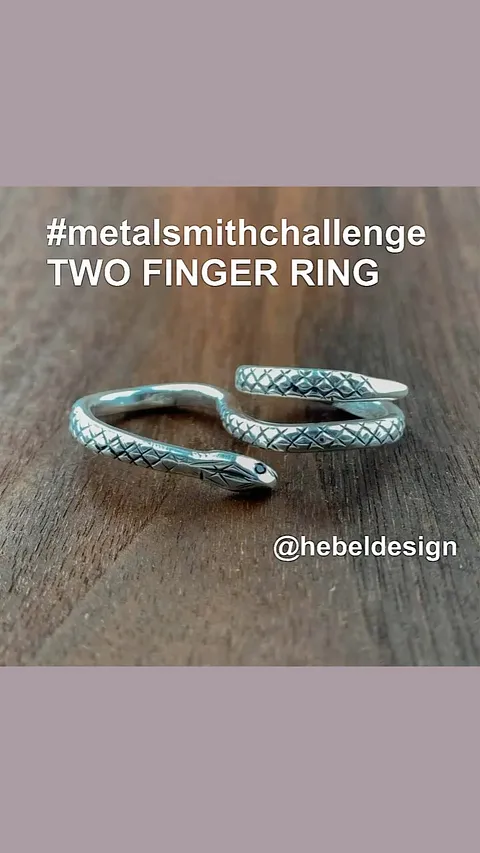 For this TWO FINGER RING challenge we had snake rings, hollow rings, and rings with stone settings, SO much variety! As...