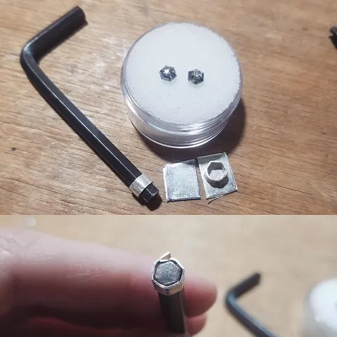 Here is a hexagon bezel making tip from @theloveleighlocket - “I bought hexagon diamond cabochons to make stud earrings a...