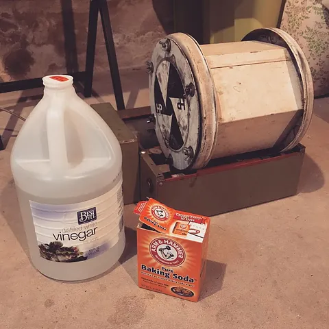 Here is a recipe to keep your tumbler clean and happy: run your tumbler with a 50/50 mix of distilled vinegar and water...