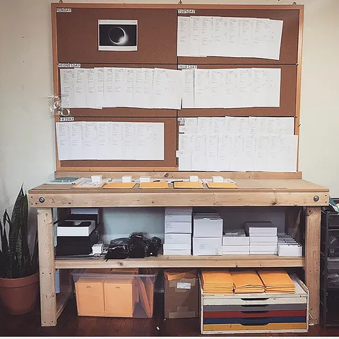 My organization hero at the moment is jeweler @meg_girard, She has a dedicated area for packing all her orders.  I feel...