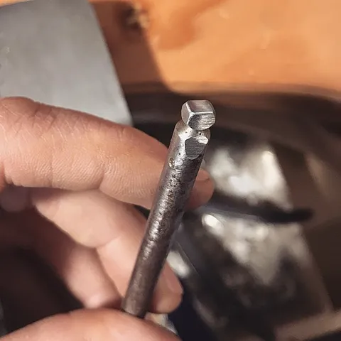 Jewelry teacher @midnightpacific modified a tool to get the job done - “I made a new custom stone-setting tool and finally...