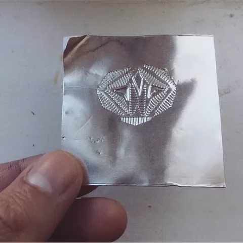 Thank you @arreisdesigns- for this genius tip on laying out stamping patterns with aluminum tape! 🤯 “You can find the...