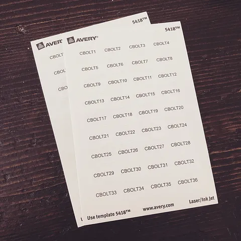 I was preparing a wholesale order and wanted to share these little labels I made because they were so dang EASY. They are...