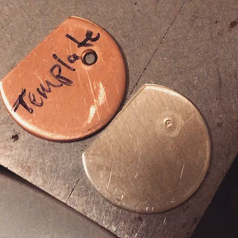 When you are making multiples of a piece, creating a template in a base metal saves so much time! Thank you for sharing...