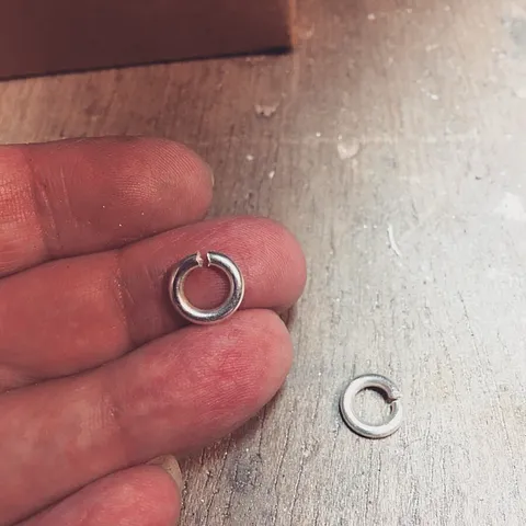 When you have a thick jump ring it can be super challenging to close them. Pliers can cause damage (you can see in the...