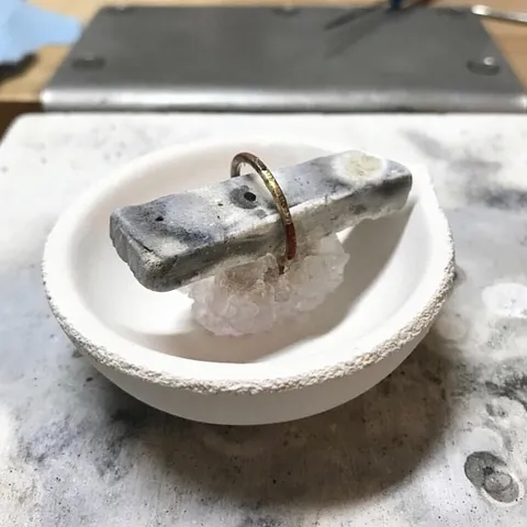When you want to go the extra mile to protect a stone during a soldering repair, use this method from @andreabjewelry -“I...