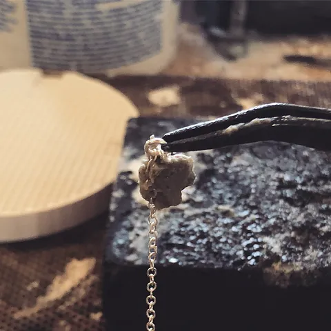 When I’m soldering a clasp onto a chain, I protect the clasp with heat shield. It helps prevent the small elements of the...