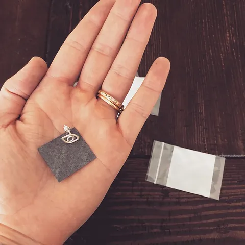 If you want to avoid tarnish while storing finished work you can use 3M anti-tarnish paper tabs! Just place a single tab...