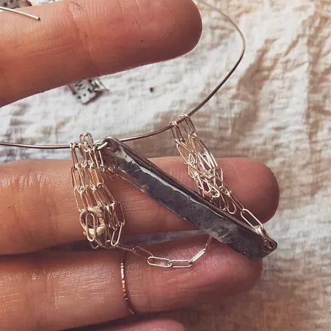 Here is a solution for keeping larger chains from getting knotted in the tumbler from @loandchlo thread every 10th link (...