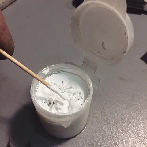 Here is another way to prevent solder from flowing - gouache paint! Thank you for sending this awesome technique...