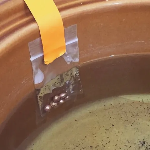 This is a simple solution for keeping tiny parts together in the pickle pot from @zivanora - Take a ziplock bag and poke...