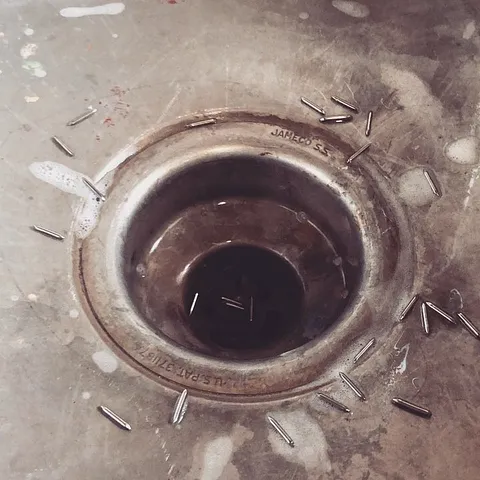 Here is a tip if your steel shots (from your tumbler) accidentally get in your drain (not good if you have a garbage...