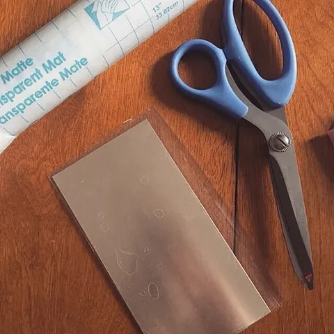 Here is a tip for keeping your sheet metal from getting scratched up while not in use from @adornedsmithingco ”Wrap up...