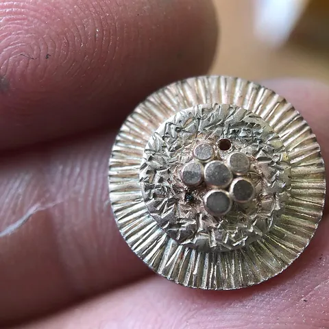 Here’s a tip for when you break off a drill bit in your piece (like I did in the bottom left of my piece) *WITH AN UPDATE...