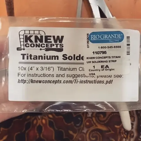 If you need the perfect tool to bend the titanium strips from yesterday’s post or if you need to close the gap on a heavy...