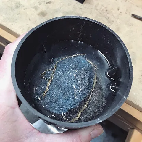 Here is a tip for all you folks with a rotary tumbler from @alwaysaleda - I have a necklace with a delicate chain that...
