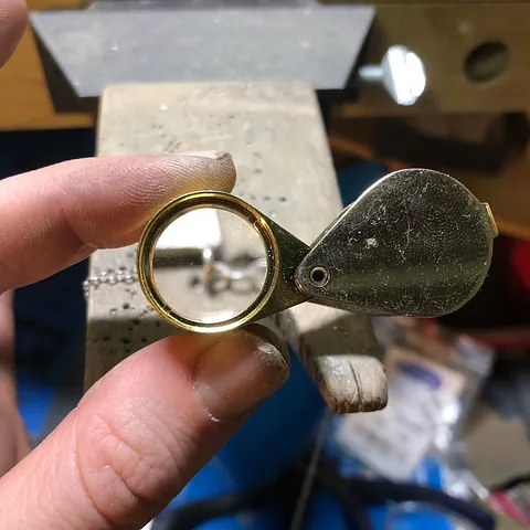 Here is a tip to ensure your solder joint is 100% - - have a loupe on hand, I like the ones with 10X magnification. Often...