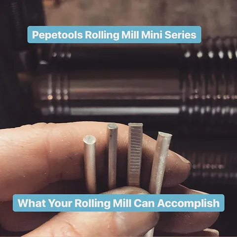 In this week’s @pepetools_usa Rolling Mill Mini Series post, I want to discuss some of the main uses and benefits of...