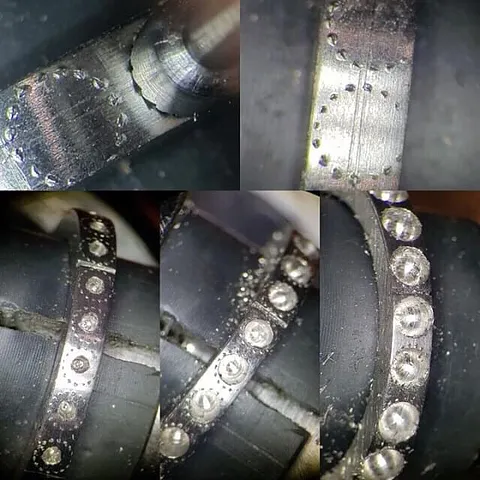 Here is an awesome tip for getting all your holes drilled straight on a band from @microdiamondsetting - “The tool is a...