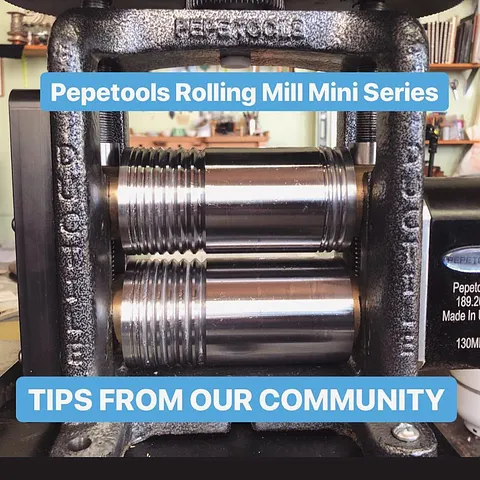 In this week’s FINAL 😭 Rolling Mill Mini Series post I’m sharing fabulous tips from all of you! @mandanastudios makes her...