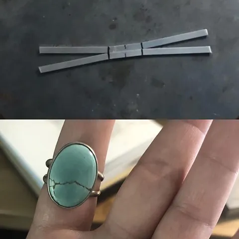 Here is another step by step method for making a split-shank from  @smith.and.stone “I measure each one to the middle and...
