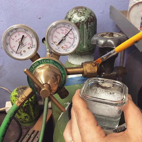 Here are some tips on torch safety from @creativesidejewelry - “ 1️⃣ Make sure to check the connection where the regulator...