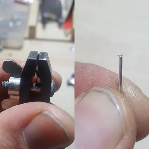 Here is awesome technique for creating rivets from @indigenized775 -"You can make a lot of rivets fast with a hand vise. I...