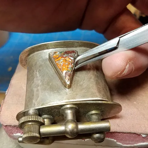 If you need a tool to open a set bezel, here is a step by step guide to make your own from @williamcobbjewelry - “Start...