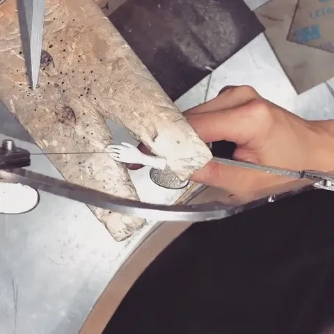 Here is a technique for using your sawblade as a file from @rametalsnyc - “Use the teeth of your sawblade to file hard to...