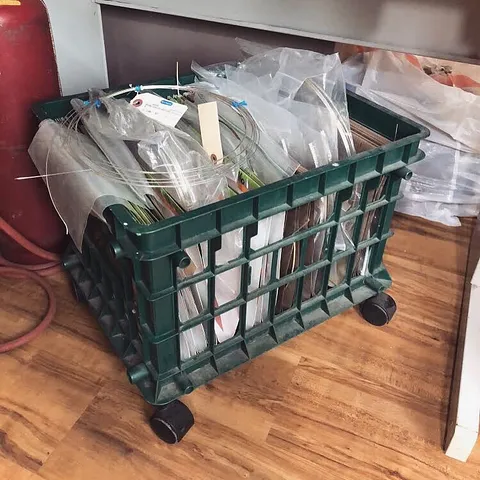 Here is an organization method from @lyndehowesilverworks - “Nearly everything in my studio is on wheels so I can focus on...