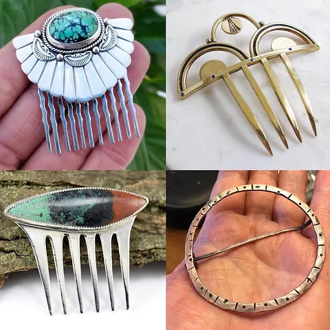 The theme for February’s #metalsmithchallenge was HAIR PINS and you all blew me away. I didn’t get a final count on how...