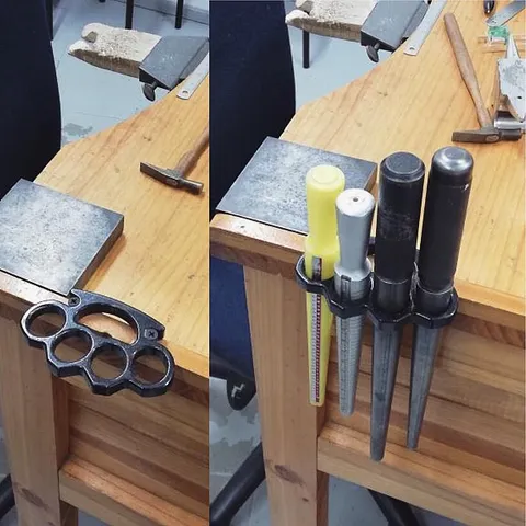 Here is a tip for organizing your mandrels from @martillo_azul 😂 use a pair of brass knuckles! It’s absolutely perfect!...