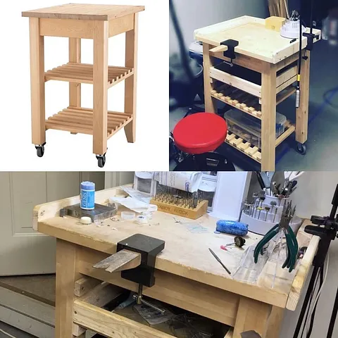 Here is a #DIY bench that is inexpensive and perfect for small spaces from @cassidykento - “Tiny personal bench! It is...