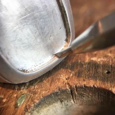 Here is a tip for making your own burnishers to cut silver (like the inside/outside of a bezel) from @jewelrymonk - “I...