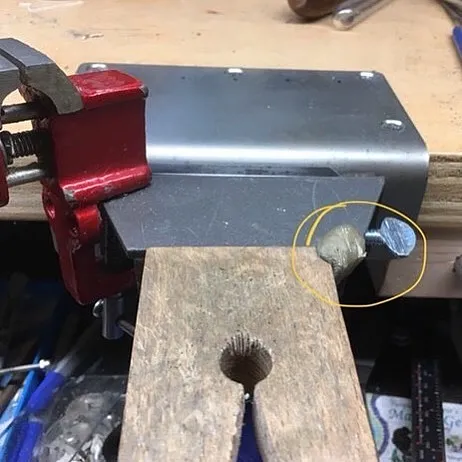 When you are sawing and want to quickly lubricate your blade, use this tip from @lisepomeroy - “I keep a gob of beewax on...