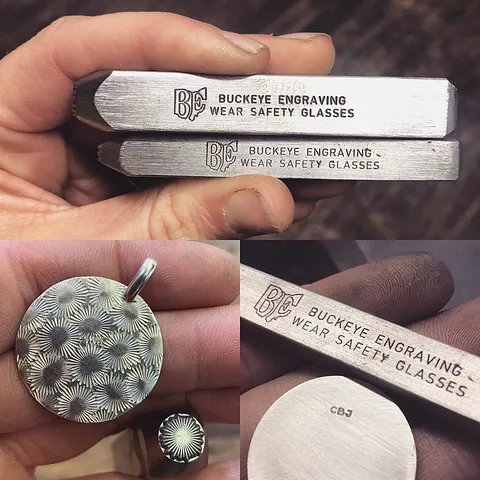 For this week’s #tooltalktuesday I’m super excited to show off my custom stamps from @buckeyeengraving they created my CBJ...